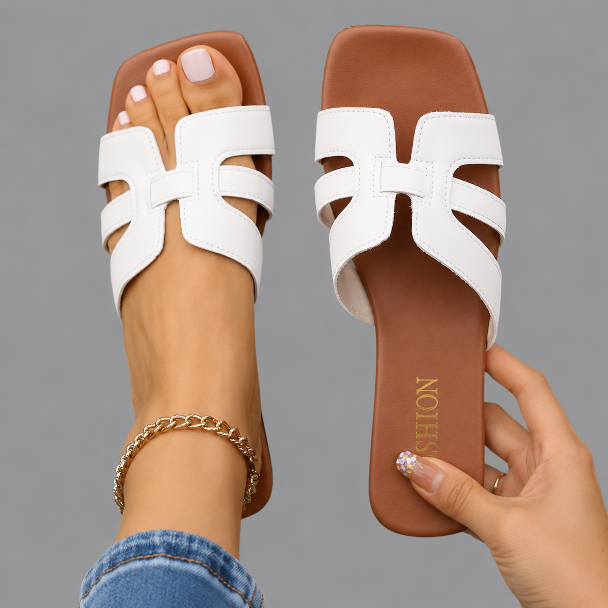 Susana- Sandalias capri elegantes