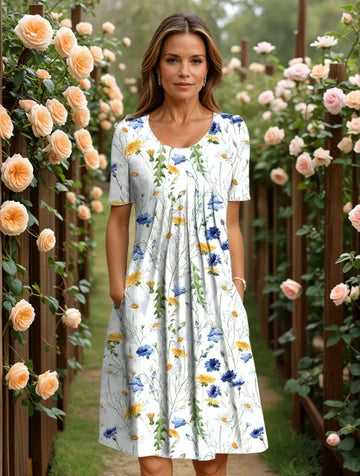Victoria- Vestido elegante con cobertura de abdomen