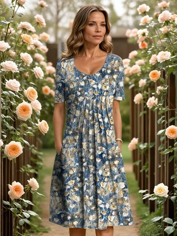 Victoria- Vestido elegante con cobertura de abdomen