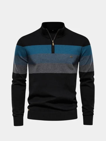 Fernando- Jersey minimalista de cuello alto