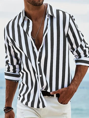 Carlos- Camisa a rayas Riviera