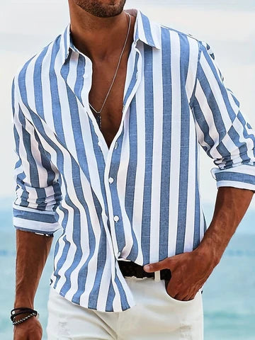 Carlos- Camisa a rayas Riviera