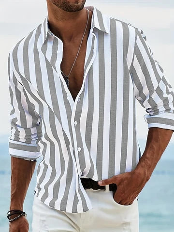 Carlos- Camisa a rayas Riviera