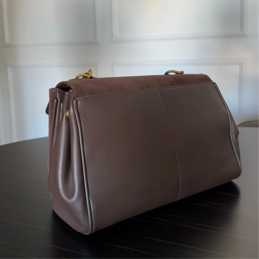 Fabiana- Bolso de cuero genuino