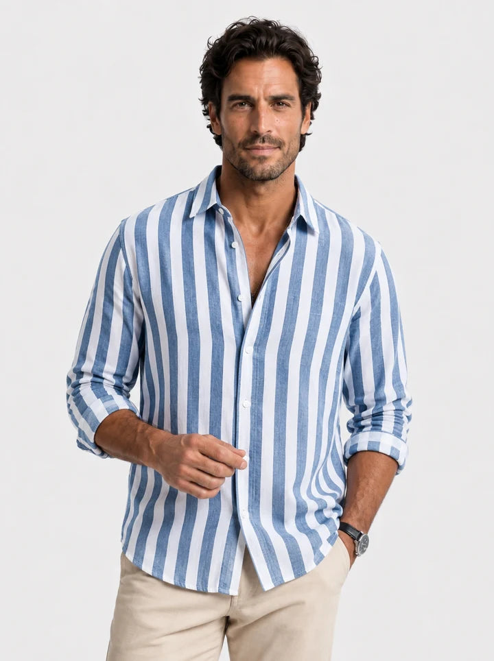 Carlos- Camisa a rayas Riviera