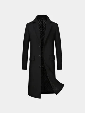 Gonzalo- Gabardina de mezcla de lana para hombre