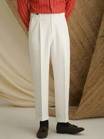 Dario- Pantalones elásticos clásicos