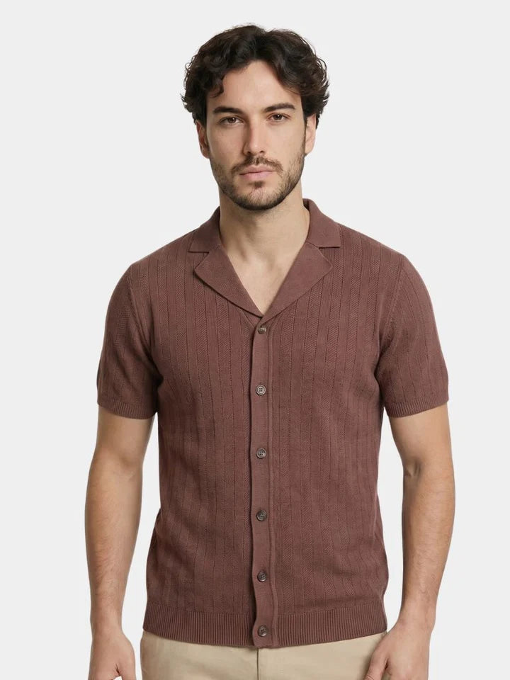 Luis- Camisa de punto con cuello