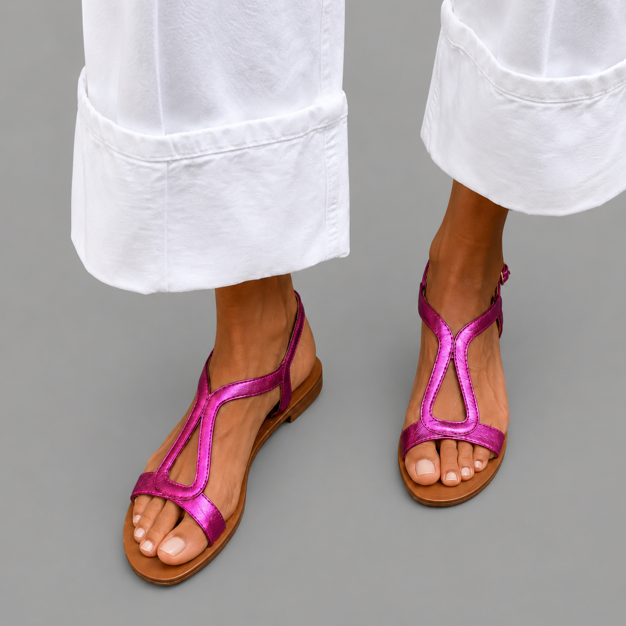 Naiala- Sandalias de verano radiantes